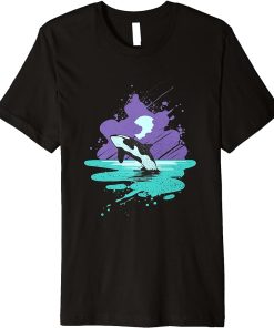 Ocean Lover Aquarist Gift Killer Whale Orca Premium T-Shirt